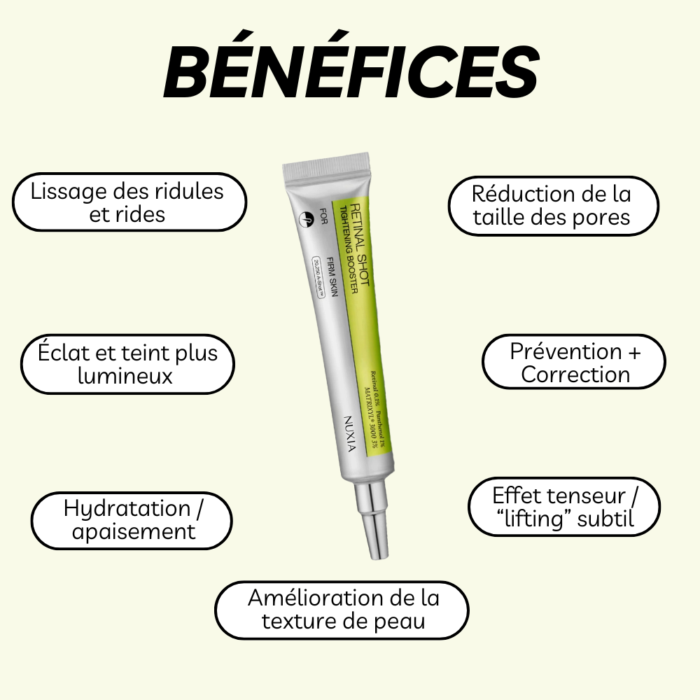 Sérum Anti-Rides Tenseur au Rétinal