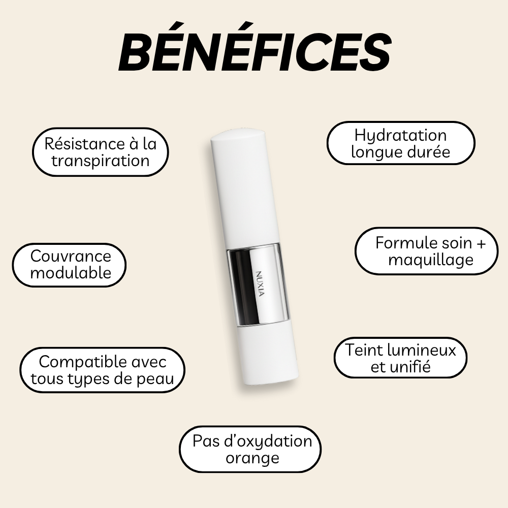 Fond de Teint - Ajustable à Votre Peau